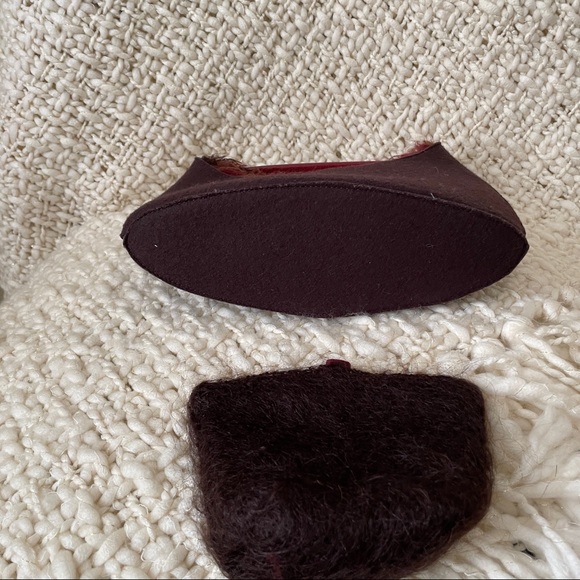 NWOT Comolette El Bichagâse Paris felt wine purse - Picture 7 of 11